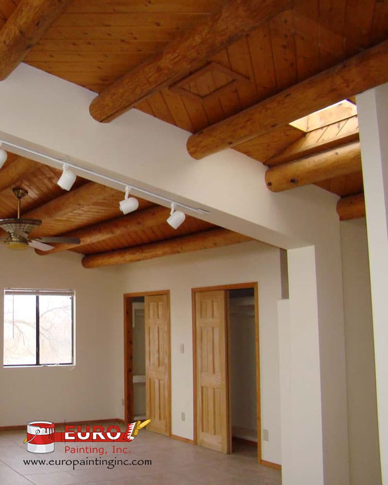 Interior Ceiling Wood Staining